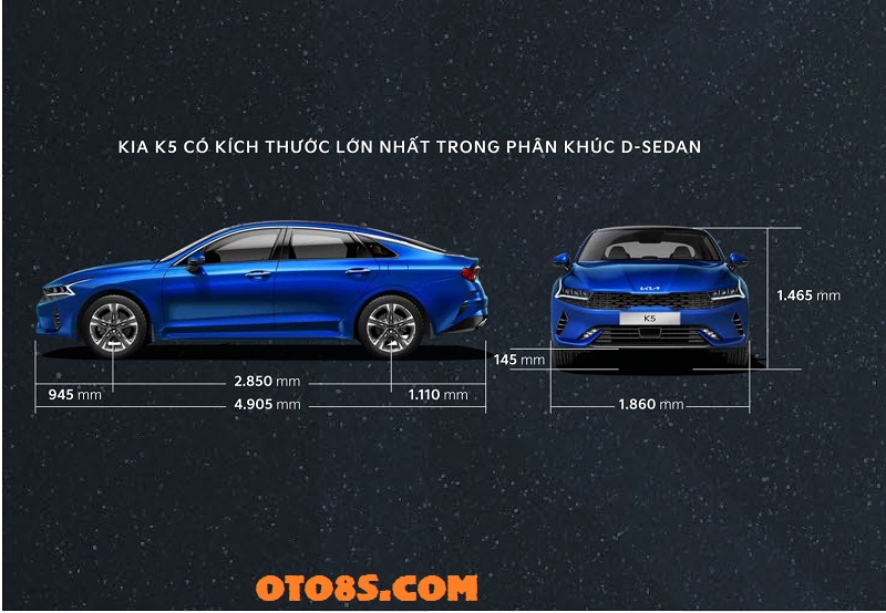 Oto8s - Kia K5 2023: Giá Bán Lăn Bánh, Hình Ảnh, Thông Số Kỹ Thuật